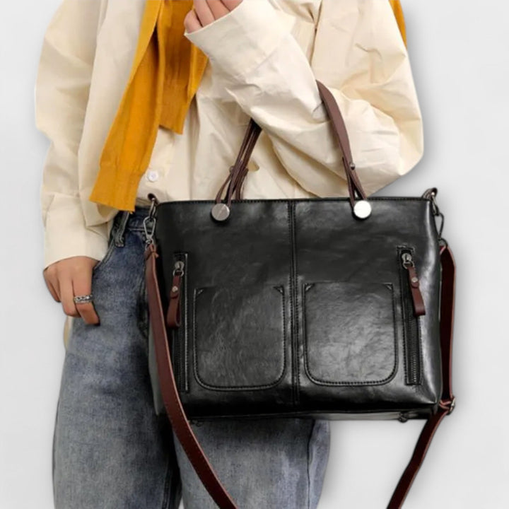 Lora - Sophisticated Leather Handbag
