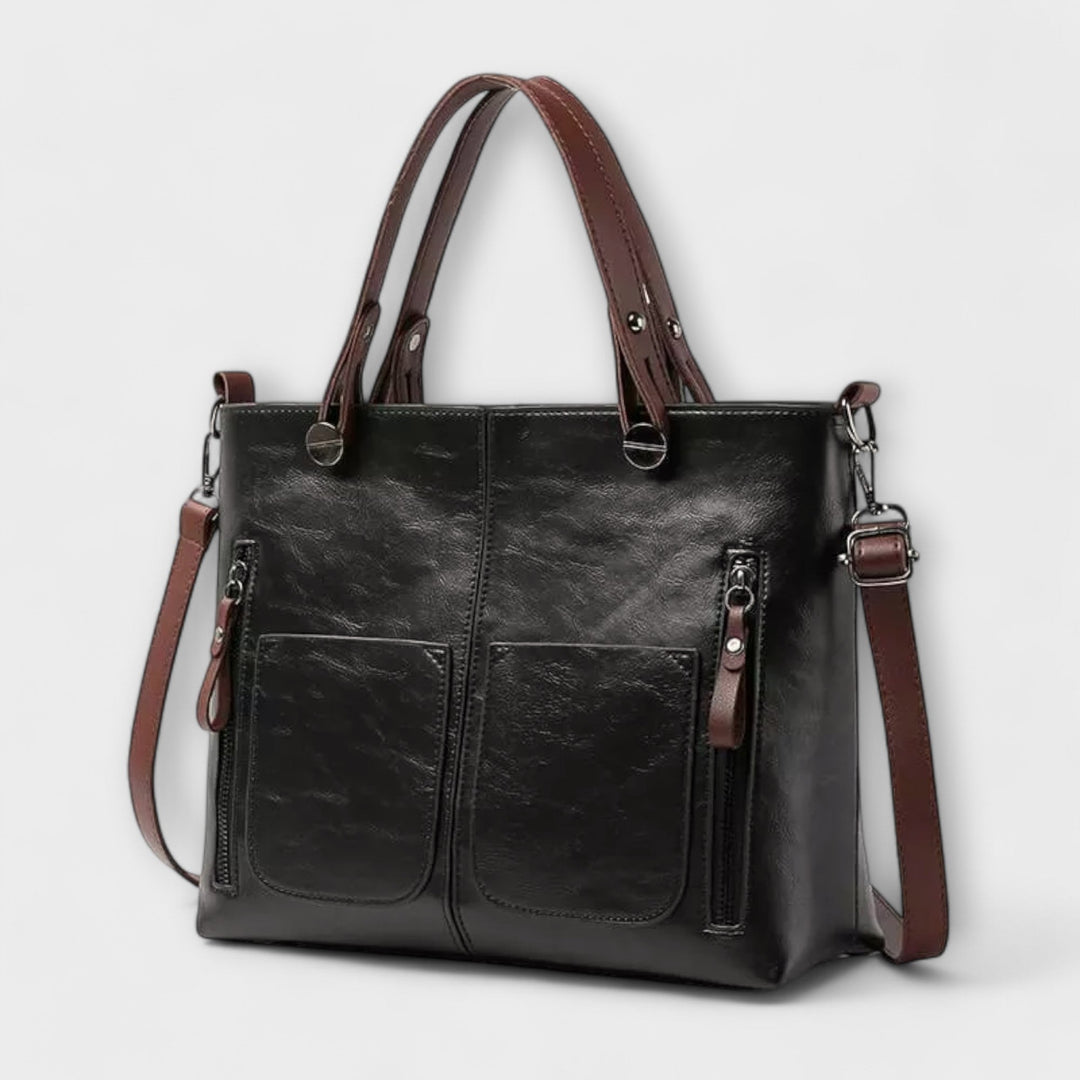 Lora - Sophisticated Leather Handbag