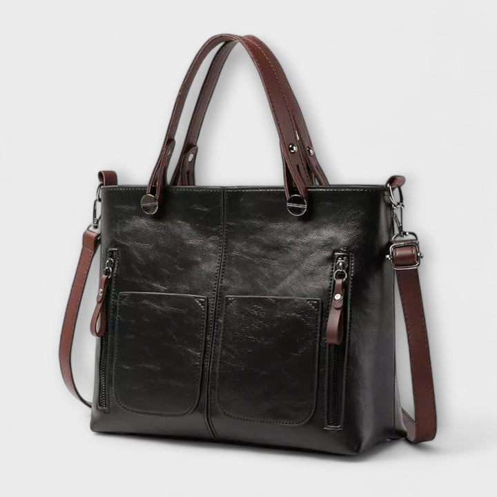Lora - Sophisticated Leather Handbag