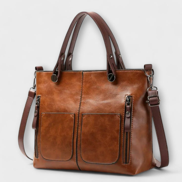 Lora - Sophisticated Leather Handbag